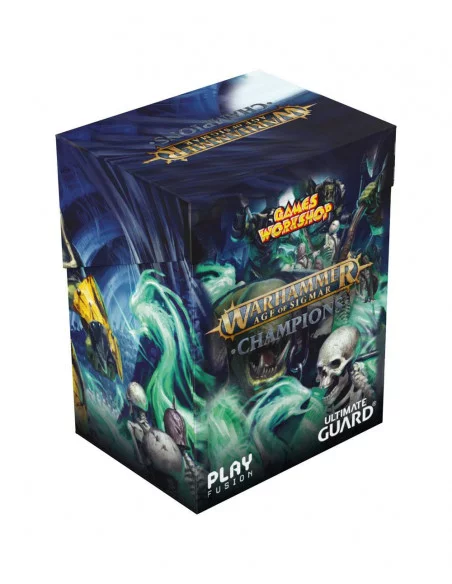 es::Warhammer Age of Sigmar: Champions Basic Deck Case 80+ Tamaño Estándar Destruction vs. Death