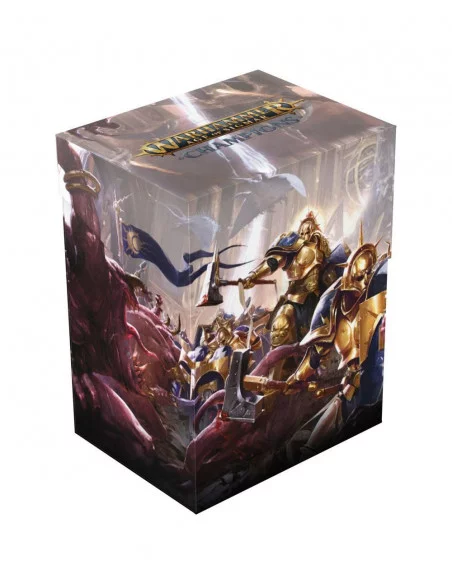 es::Warhammer Age of Sigmar: Champions Basic Deck Case 80+ Tamaño Estándar Order: Divine Blast