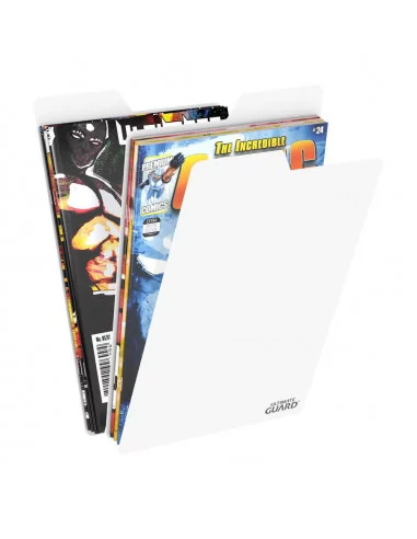 es::Ultimate Guard Premium Comic Book Dividers Separadores para Cómics Blanco 25