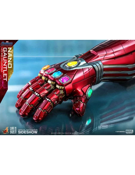 es::Vengadores: Endgame réplica Life-Size Masterpiece 1/1 Nano Gauntlet Hot Toys 52 cm