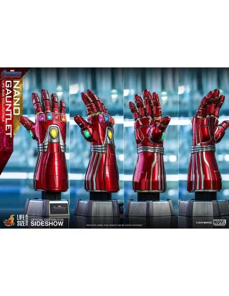 es::Vengadores: Endgame réplica Life-Size Masterpiece 1/1 Nano Gauntlet Hot Toys 52 cm