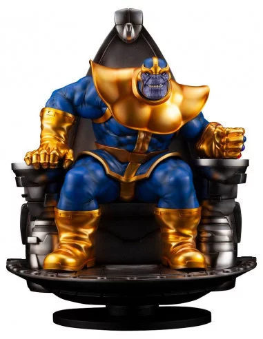 es::Marvel Fine Art Estatua 1/6 Thanos on Space Throne 45 cm