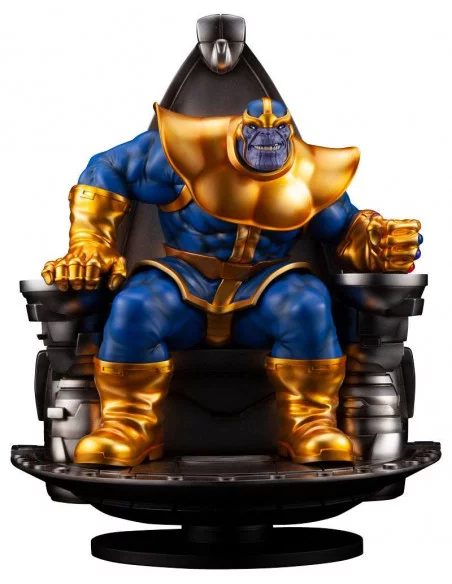 es::Marvel Fine Art Estatua 1/6 Thanos on Space Throne 45 cm