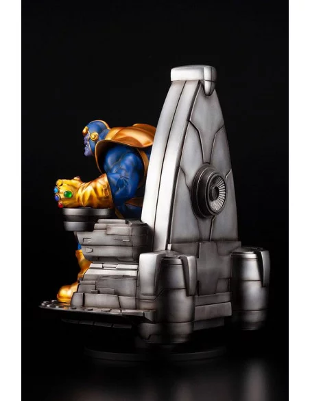 es::Marvel Fine Art Estatua 1/6 Thanos on Space Throne 45 cm