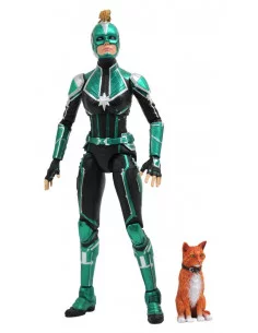 es::Captain Marvel Marvel Select Figura Captain Marvel Starforce Uniform 18 cm