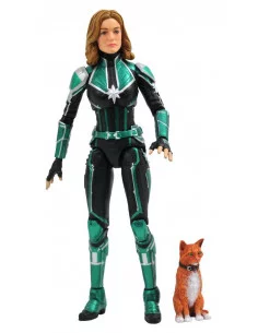 es::Captain Marvel Marvel Select Figura Captain Marvel Starforce Uniform 18 cm 2