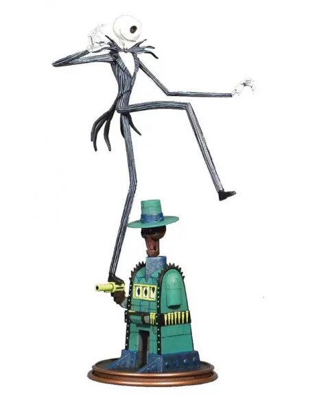 es::EMBALAJE DAÑADO. Pesadilla antes de Navidad Gallery Estatua Oogie's Lair Jack