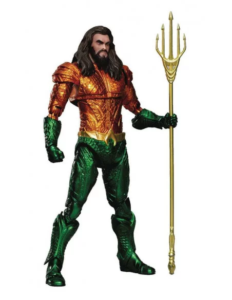 es::Justice League Dynamic 8ction Heroes Action Figure 1/9 Aquaman SDCC 2019 20 cm EMBALAJE DAÑADO