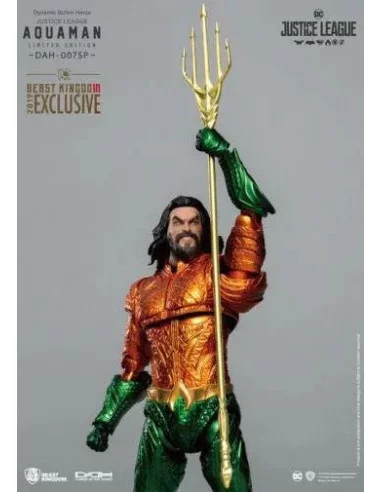 es::Justice League Dynamic 8ction Heroes Action Figure 1/9 Aquaman SDCC 2019 20 cm EMBALAJE DAÑADO