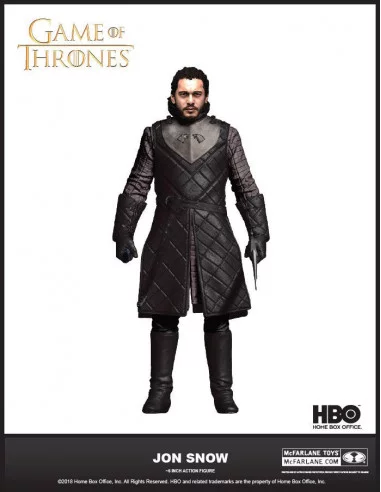 es::Juego de Tronos Figura Jon Snow 18 cm