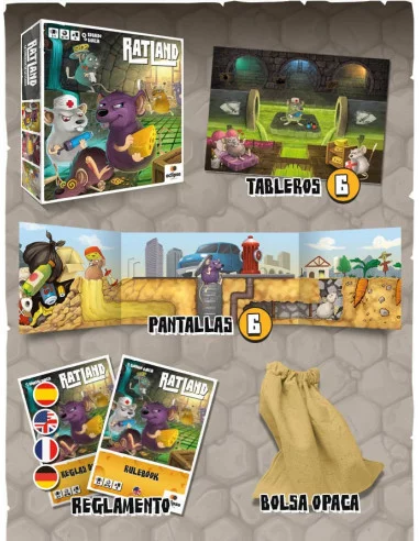 es::Ratland - Juego de tablero