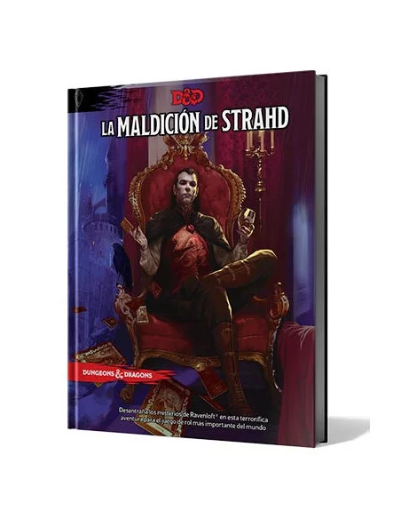 es::D&D La maldición de Strahd - Aventura para el juego de rol Dungeons & Dragons