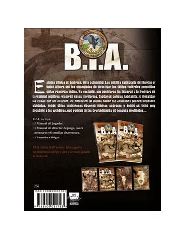 es::B.I.A. Bureau of Indian Affairs-Juego de rol