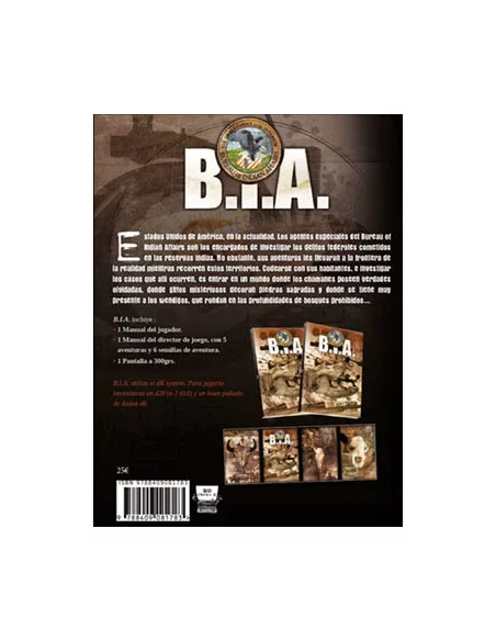 es::B.I.A. Bureau of Indian Affairs-Juego de rol