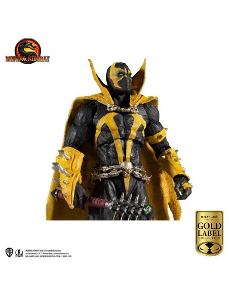 es::Mortal Kombat Figura Spawn Curse of Apocalypse Gold Label Series 18 cm