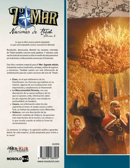 es::7º Mar: Naciones de Theáh Vol. 2 - Suplemento de Juego de rol-1