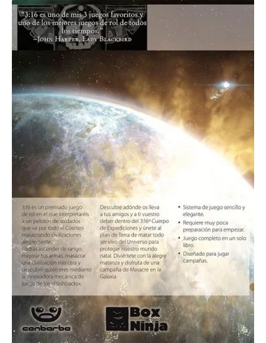 es::3:16 Masacre en la Galaxia - Juego de rol