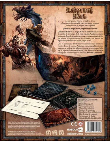 es::Labyrinth Lord - Juego de rol en caja