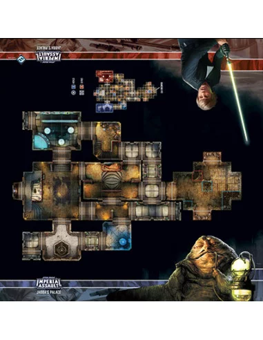 es::Star Wars: Imperial Assault - Tablero de Escaramuza del palacio de Jabba