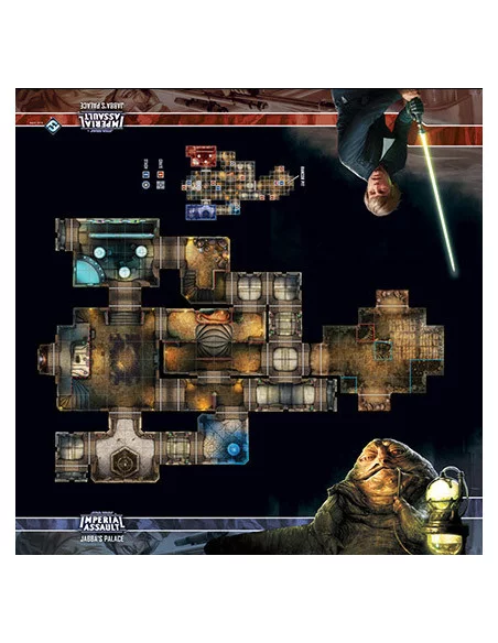 es::Star Wars: Imperial Assault - Tablero de Escaramuza del palacio de Jabba