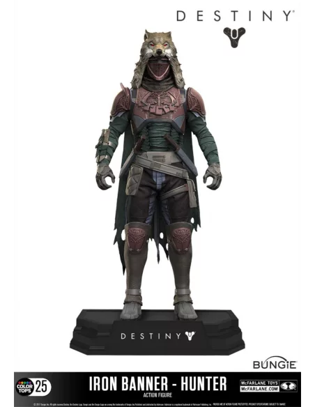 es::Destiny Figura Color Tops Iron Banner Hunter 18 cm