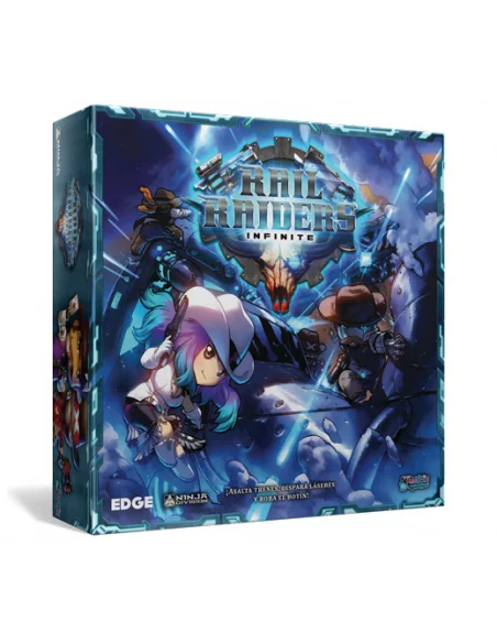 es::Rail Raiders Infinite - Juego de tablero