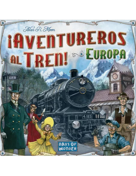 es::Aventureros al tren Europa - Juego de tablero-0
