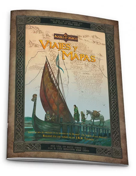 es::El Anillo Único: Viajes y mapas - Suplemento juego de rol