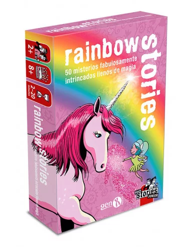 es::Black Stories Jr. Rainbow Stories - Juego de cartas