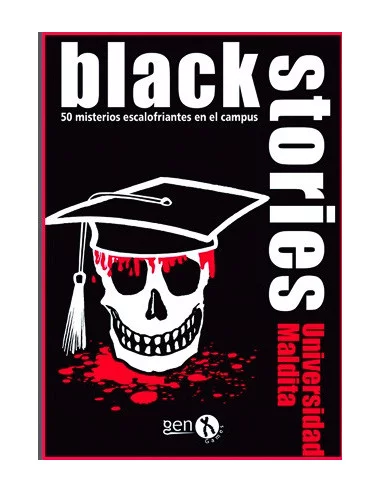 es::Black Stories: Universidad Maldita - Juego de cartas