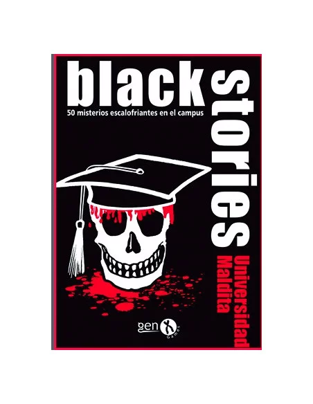 es::Black Stories: Universidad Maldita - Juego de cartas