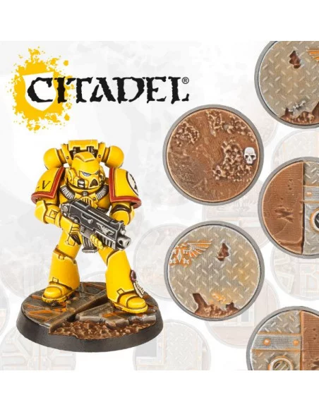 es::Peanas redondas de 32mm Sector Imperialis