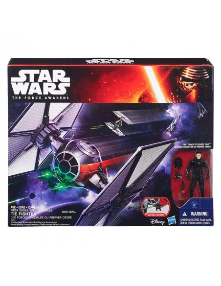 es::Star Wars Episodio VII First Order Tie Fighter Vehiculo Class III con figura