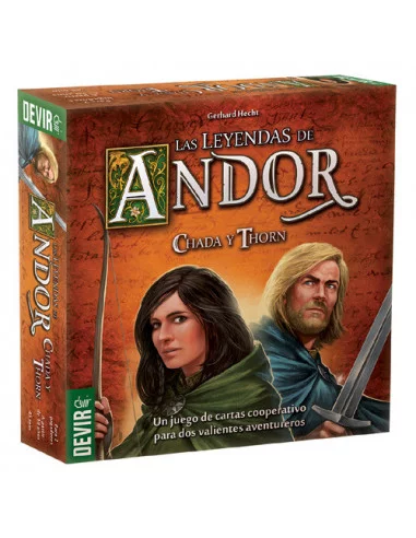 es::Las leyendas de Andor: Chada y Thorn. Juego de cartas