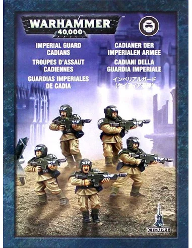 es::Cadians 5 miniaturas - Warhammer 40,000