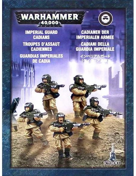 es::Cadians 5 miniaturas - Warhammer 40,000