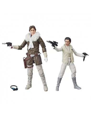 es::Star Wars Episode V Black Series Figuras 2018 Leia & Han Hoth Convention Exclusive 15 cm