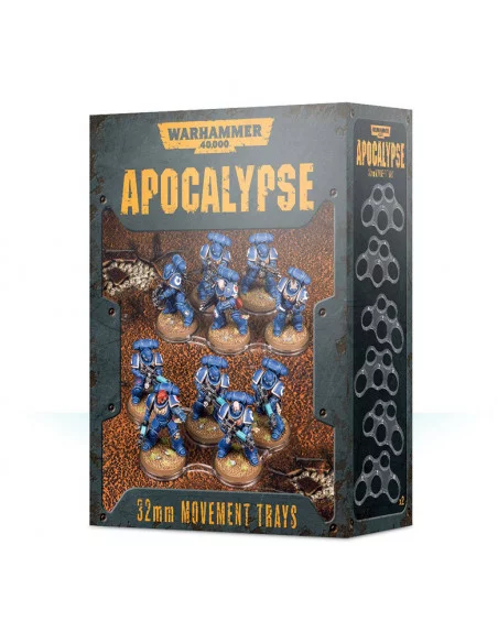 es::Bandejas de movimiento de 32 mm de Apocalypse - Warhammer 40,000