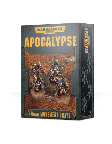 es::Bandejas de movimiento de Apocalypse de 40 mm - Warhammer 40,000