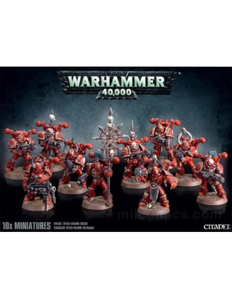 es::Escuadra de Marines Espaciales del Caos - Warhammer 40,000-0