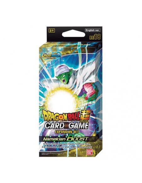 es::Dragon Ball Super Card Game Expansion Set BE18 Namekian Boost