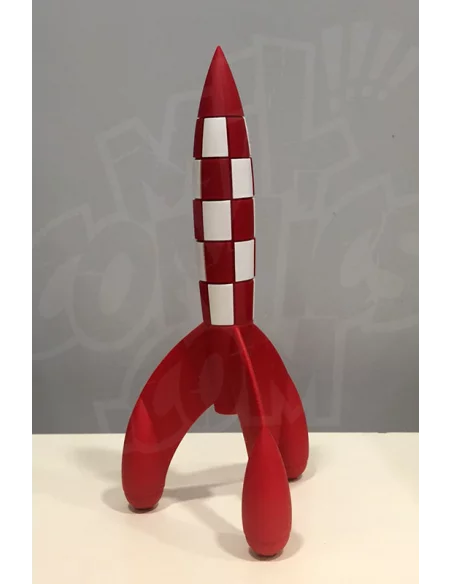 es::Tintín Figura Cohete lunar Tintín 17 cm