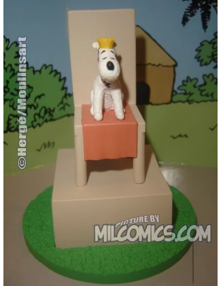 es::MILÚ EN EL TRONO - Cofre escena Tintín