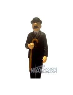 es::DUPONT / FERNÁNDEZ CON BASTÓN PEQUEÑO - Figura PVC Tintín