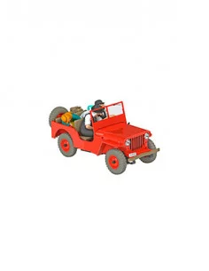 es::Tintín Vehículo 1/24 Jeep Rojo-0