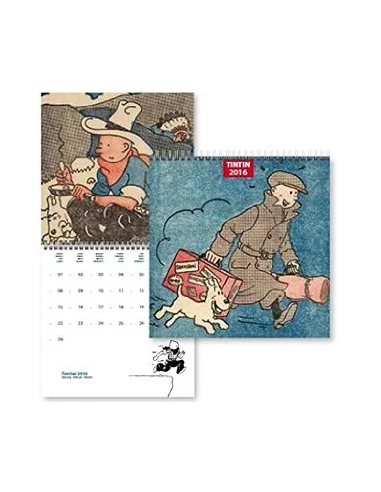 es::Calendario Tintín 2016 Pequeño-0
