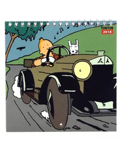 es::Calendario Tintín 2018 Pequeño