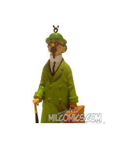 es::Tornasol Con Maleta 8,5 Cm - Llavero Tintín