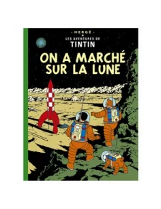 es::Tintin 17: On a marché sur la Lune Francés