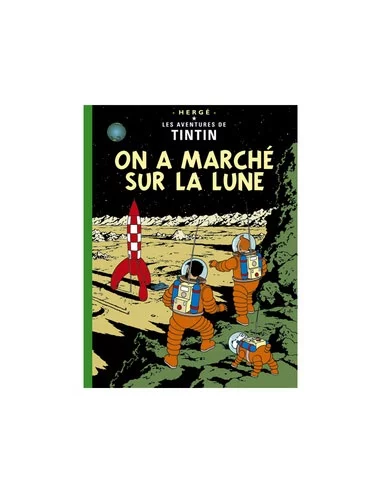 es::Tintin 17: On a marché sur la Lune Francés